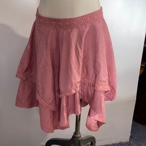 Ebase pink skirt